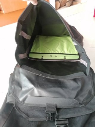 Alforja doble para bicicleta Decathlon