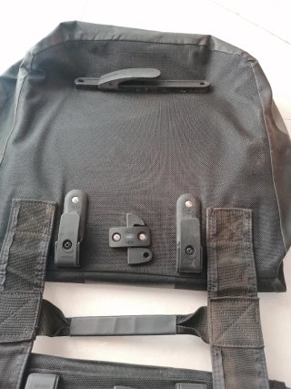 Alforja doble para bicicleta Decathlon