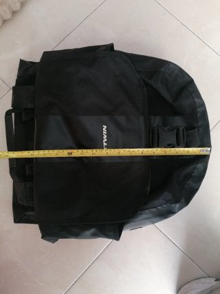 Alforja doble para bicicleta Decathlon