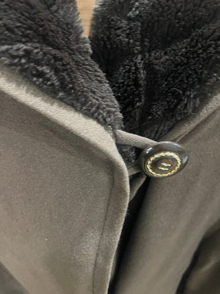Cappotto marrone con cappuccio già lavato