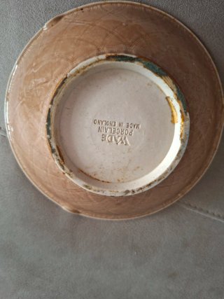 Cenicero vintage tortuga porcelana. Wade