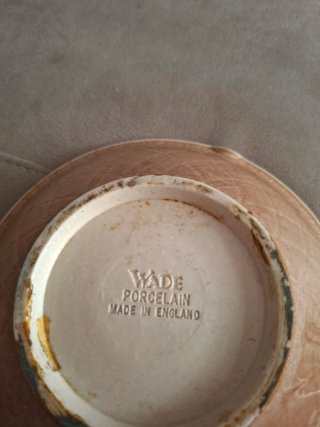 Cenicero vintage tortuga porcelana. Wade