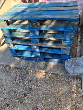 Palet Europeo Azul
