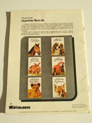 3 libros de la colección " Mi primer libro de'
