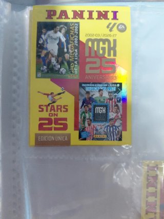 Panini Megacracks 25 Aniversario La Liga Cromos