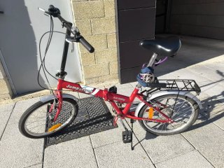 Bicicleta Plegable Jumpertrek Roja