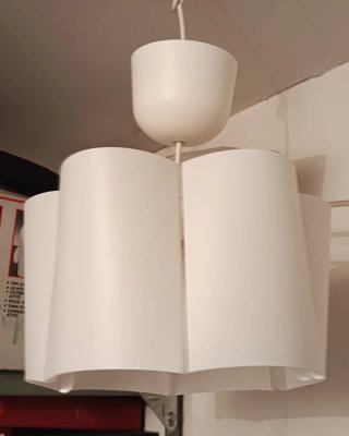 Lámpara de techo IKEA blanca