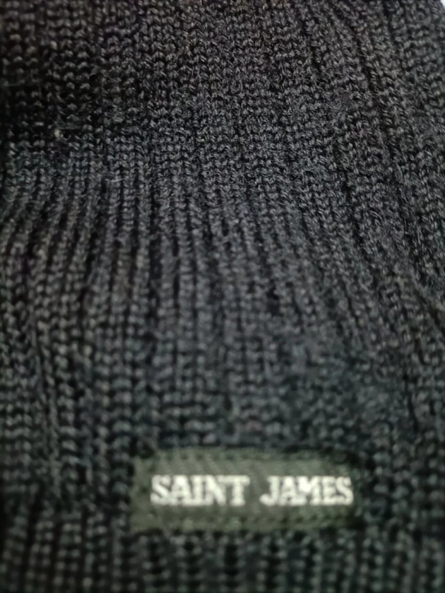 Jersey Saint James Negro Talla XL