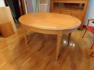 Mesa Comedor Ovalada Extensible