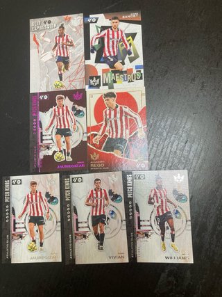 Lote Tarjetas Coleccionables Pitch Kings