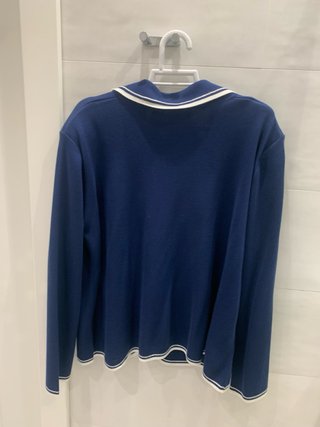 Americana de punto  azul VIRIATO