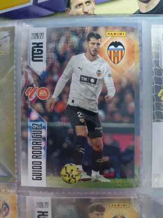 Cromo Guido Rodríguez Panini 2026/27