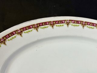🇫🇷 Bandeja Art Noveau de Porcelana