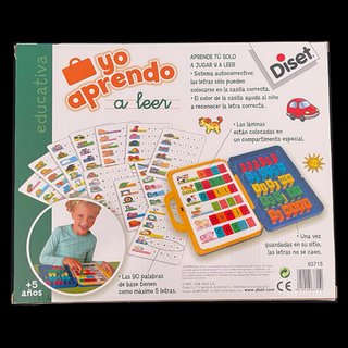 Juego Yo aprendo a leer Diset