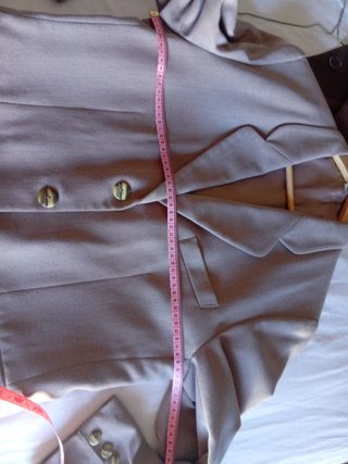 Chaqueta de señora beige