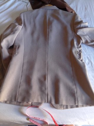 Chaqueta de señora beige
