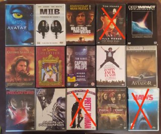 DVDs a 1€