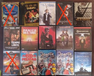 DVDs a 1€