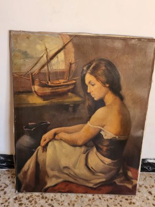La mujer del pescador - Francisco Ribera Gómez