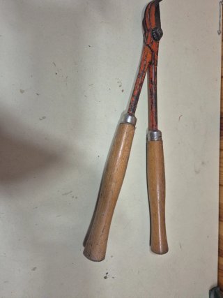 Tijeras de podar antiguas