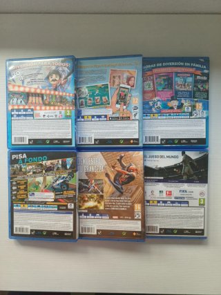 PACK 6 VIDEOGIOCHI PS4 – FIFA18, SPIDERMAN, ecc.