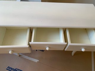 Mueble recibidor de madera