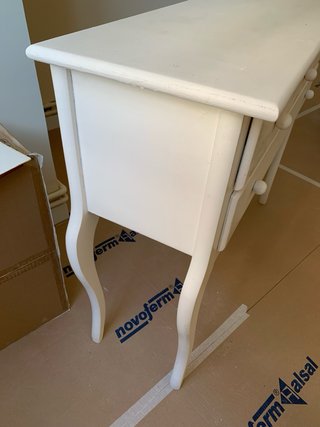Mueble recibidor de madera