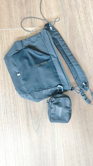 Bolso bandolera Salomon negro