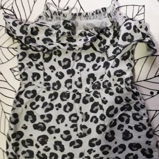 Mono infantil estampado leopardo