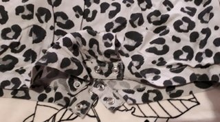 Mono infantil estampado leopardo