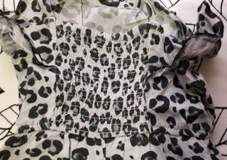 Mono infantil estampado leopardo