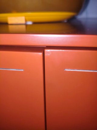 Mueble TV Rojo
