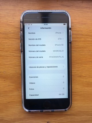 iPhone SE 2020 64GB iOS 27