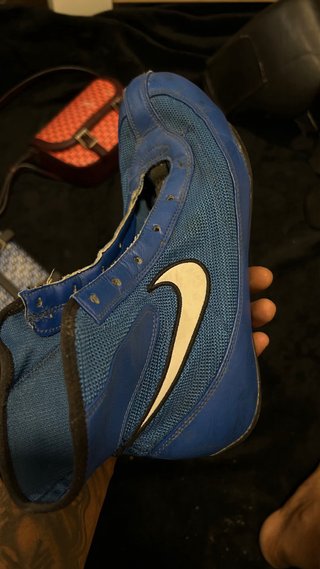 Botas Boxeo Nike Machomai 2 Azules