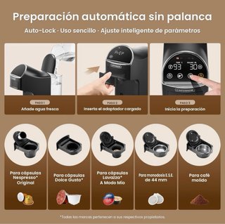 Cafetera CAPXSNOB Magician2 5 en 1