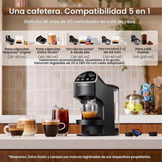 Cafetera CAPXSNOB Magician2 5 en 1