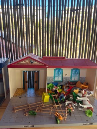 Comisaría+granja  Playmobil