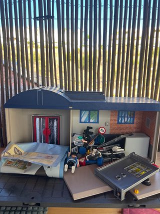 Comisaría+granja  Playmobil