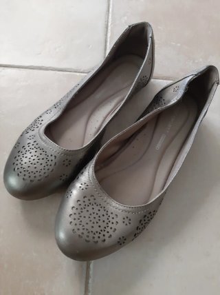Zapatos Rockport Plateados