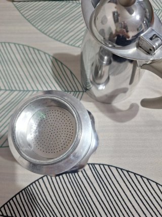Caffettiera in acciaio