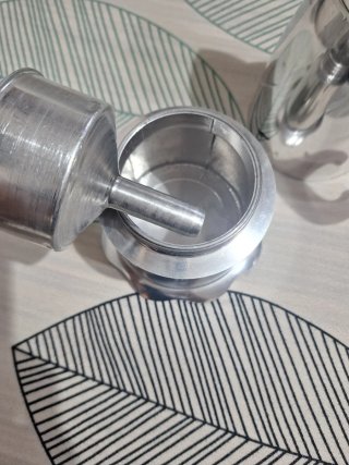 Caffettiera in acciaio