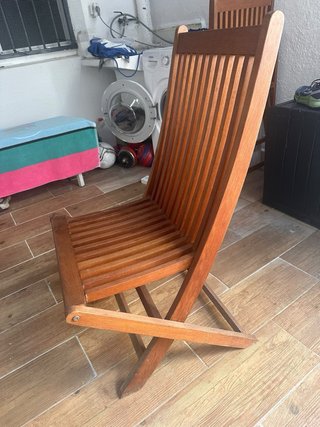 2 Sillas Plegables de Madera Horsington