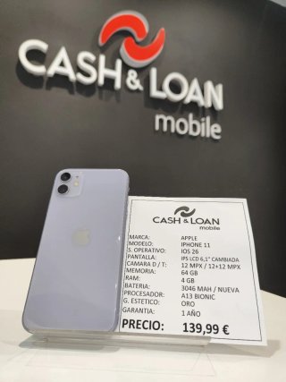 iPhone 11 64GB Violeta