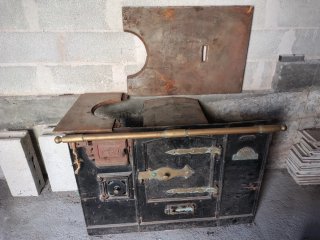 Cocina de obra N9 con paila