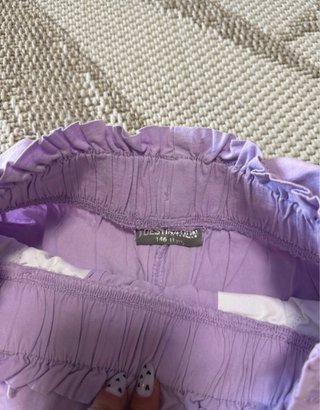 Pantalón corto lila Pepco talla 11 años