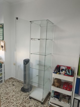 Vitrina de cristal