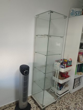 Vitrina de cristal