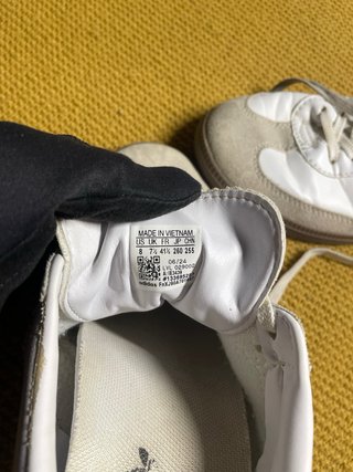 Zapatillas Adidas Samba Blancas Talla 42 Unisex