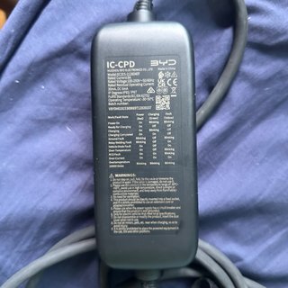 Cable de carga coche electrico Byd