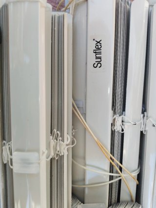 Lote 6 Estores Venecianas Sunflex